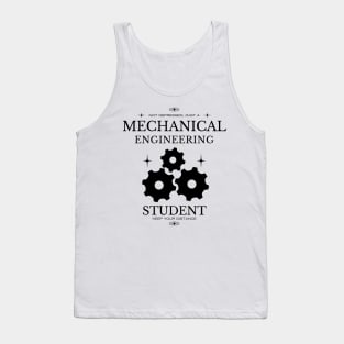 Mechanical Engineering Student - White Version - Engineers Tank Top